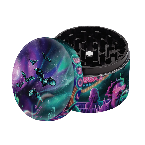 Vsyndicate 4 Piece Sharp Shred 360 Grinder / 55mm / Bat Country